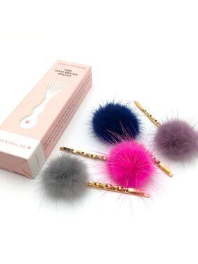 Vibrant Truffula Hair Pins + Brush Cleaner